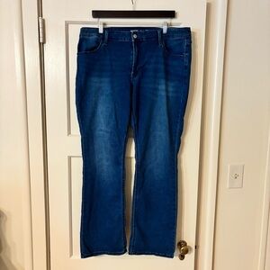 Old Navy Mid Rise Boot Cut Jeans